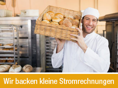 Günstiger Strom und Gas für Bäckereien - Energieberatung